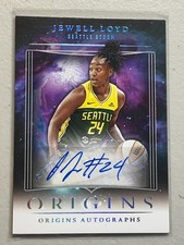Jewell Loyd 2024 Panini Origins WNBA Auto Autograph #OA-JL Storm Aces