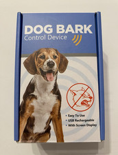 Dog Bark Control Device USB Rechargeable with...