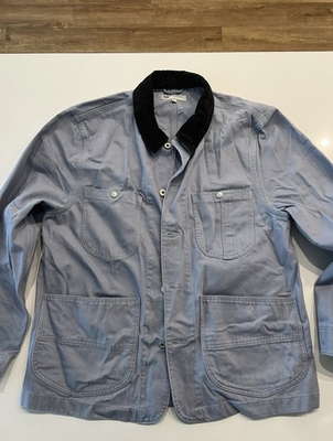 #ad #ad Wallace amp; Barnes Chore Jacket With Suede Collar Size XL $119.99