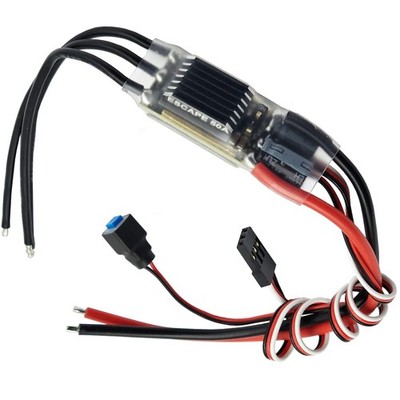GOTECK Brushless ESC 50A ESCape32 Electric Speed Controller 2-6S with Wi-Fi...