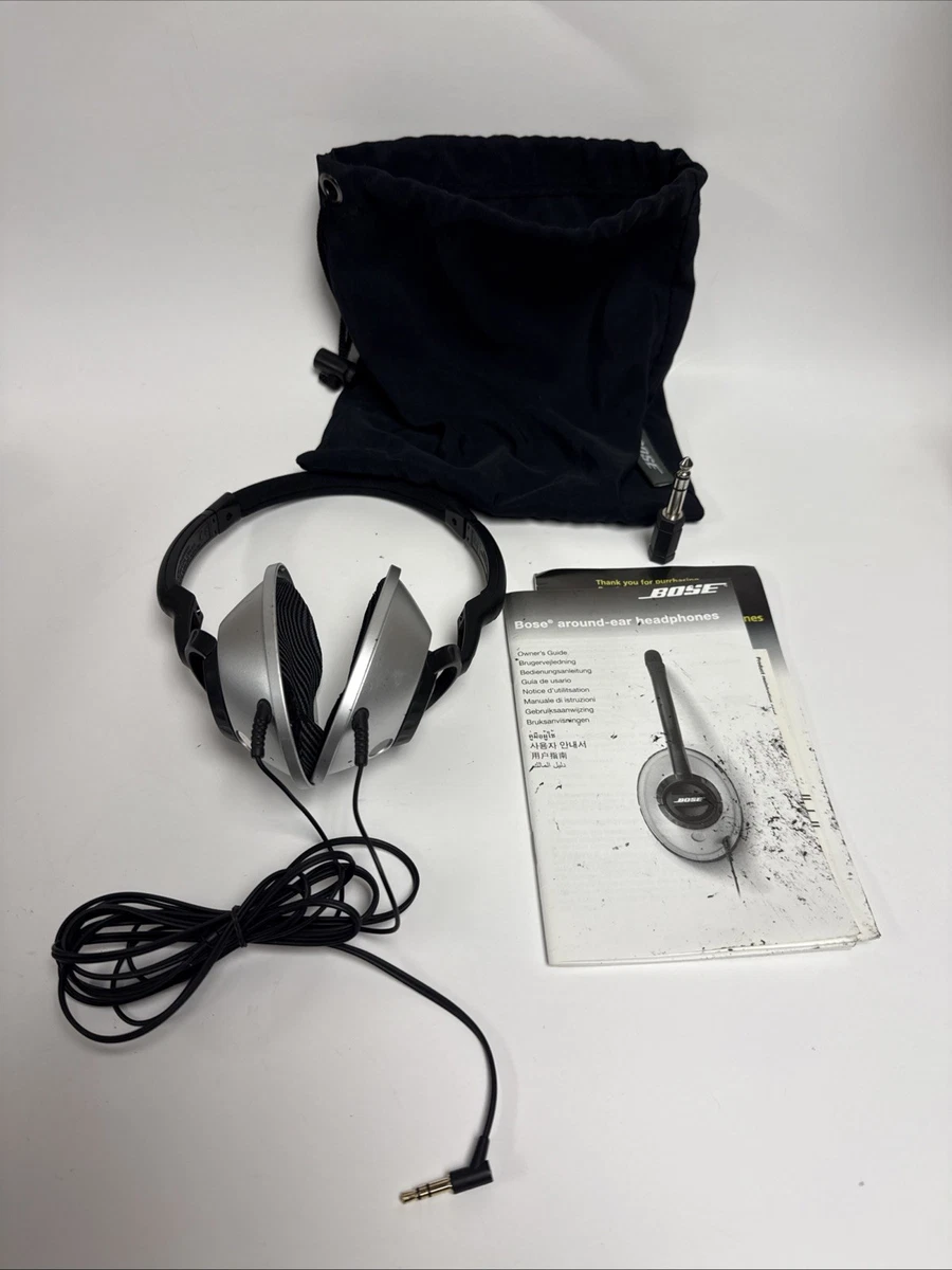 Bose Triport Around-Over Ear Headphones TP-1A Tested VTG 3.5mm