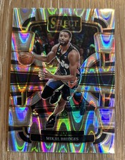 Mikal Bridges Seismic Prizm 2023-24 Panini Select #34