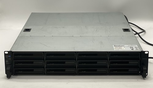Synology RackStation RS3614xs+ NAS Server 8GB, No HDDS, 12 Caddies w/ Rack Ears