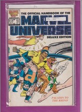 OFFICIAL HANDBOOK OF THE MARVEL UNIVERSE DELUXE EDITION #10 MARK GRUENWALD