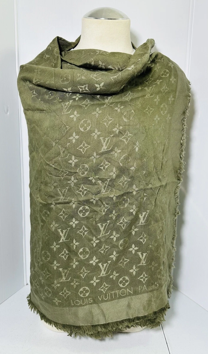 Louis Vuitton Green Scarves & Wraps for Women for sale - eBay