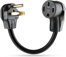 NEMA 6-50P to 14-50R 240V 50 Amp Welder Welding Dryer EV Charger Power Cord A...