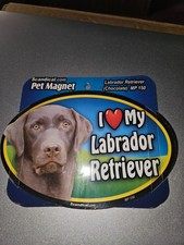 Pet Magnet I love my Dog... For Fridge Car Any Metal Fun Magnets Decoration