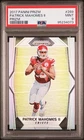 2017 PANINI PRIZM #269 PATRICK MAHOMES II ROOKIE RC PSA 9