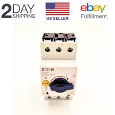 EATON Thermal Magnetic Circuit Breaker Motor Protect PKZM0-4 0.75 kW US New