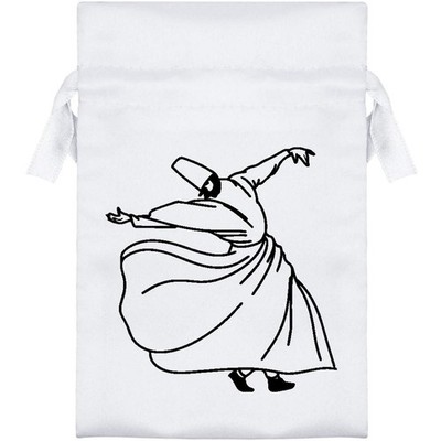 ''Whirling Derwish'' Satin Kordelzug Tasche/Beutel (SB057474)