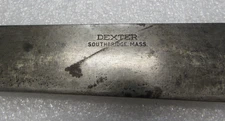 Vintage DEXTER (Southbridge Mass.) Chef Knife 12" Carbon Steel Blade 44912T