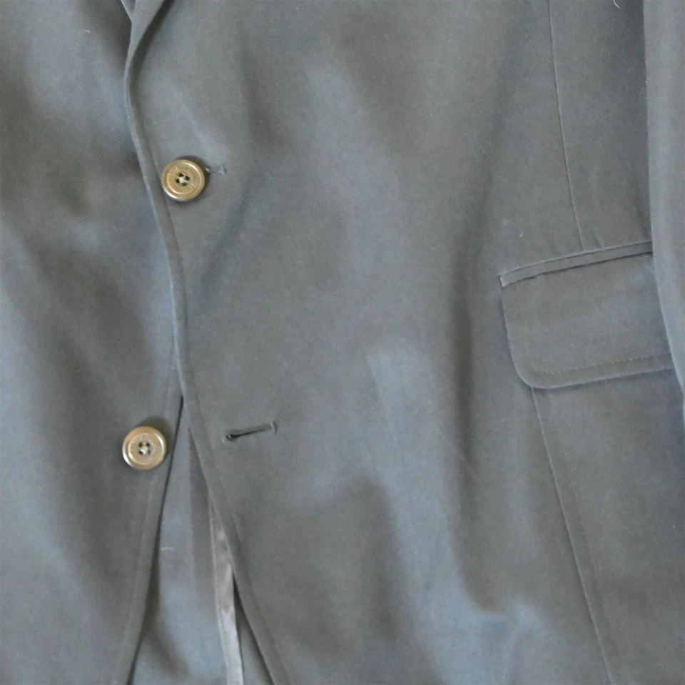 TravelSmith 50R Navy Blue Wash Wear USA Made Mens Blazer Suit Jacket Sport Coat - Image 3 of 4