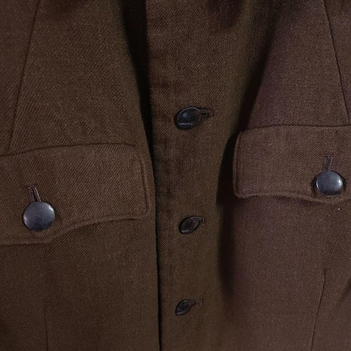 03aw Yohji Yamamoto PourHomme Military Jacket Laine Wool Men's 4 , L from JP. - Picture 4 of 9