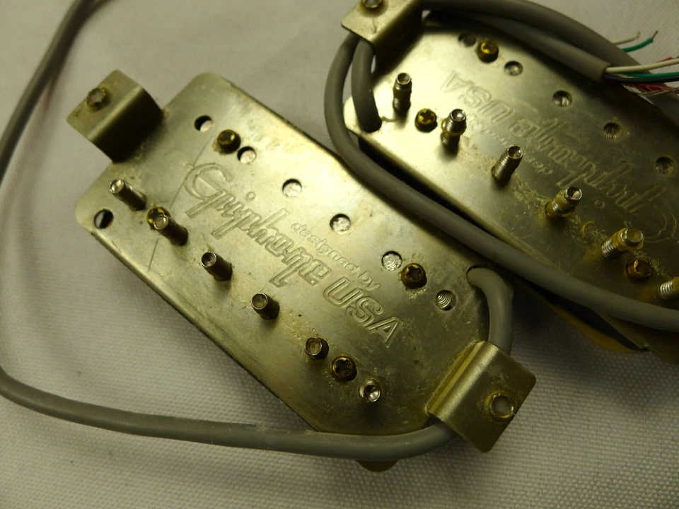 Pair Epiphone PROBUCKER Humbucker Pickups 8.0k/8.8k 4 Conductor - Image 4 of 4