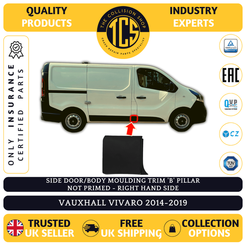 COMPATIBLE WITH RENAULT TRAFIC II VAUXHALL VIVARO A [2001-2014] Sun Visor + Bug Guard Protector Solid Black Acrylic ABS [Set of 2
