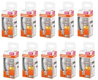 10X Osram Led Kerze Matt E14 470 Lumen 5,5W = 40W Warmweiß Eek:F (Spektrum A-G)