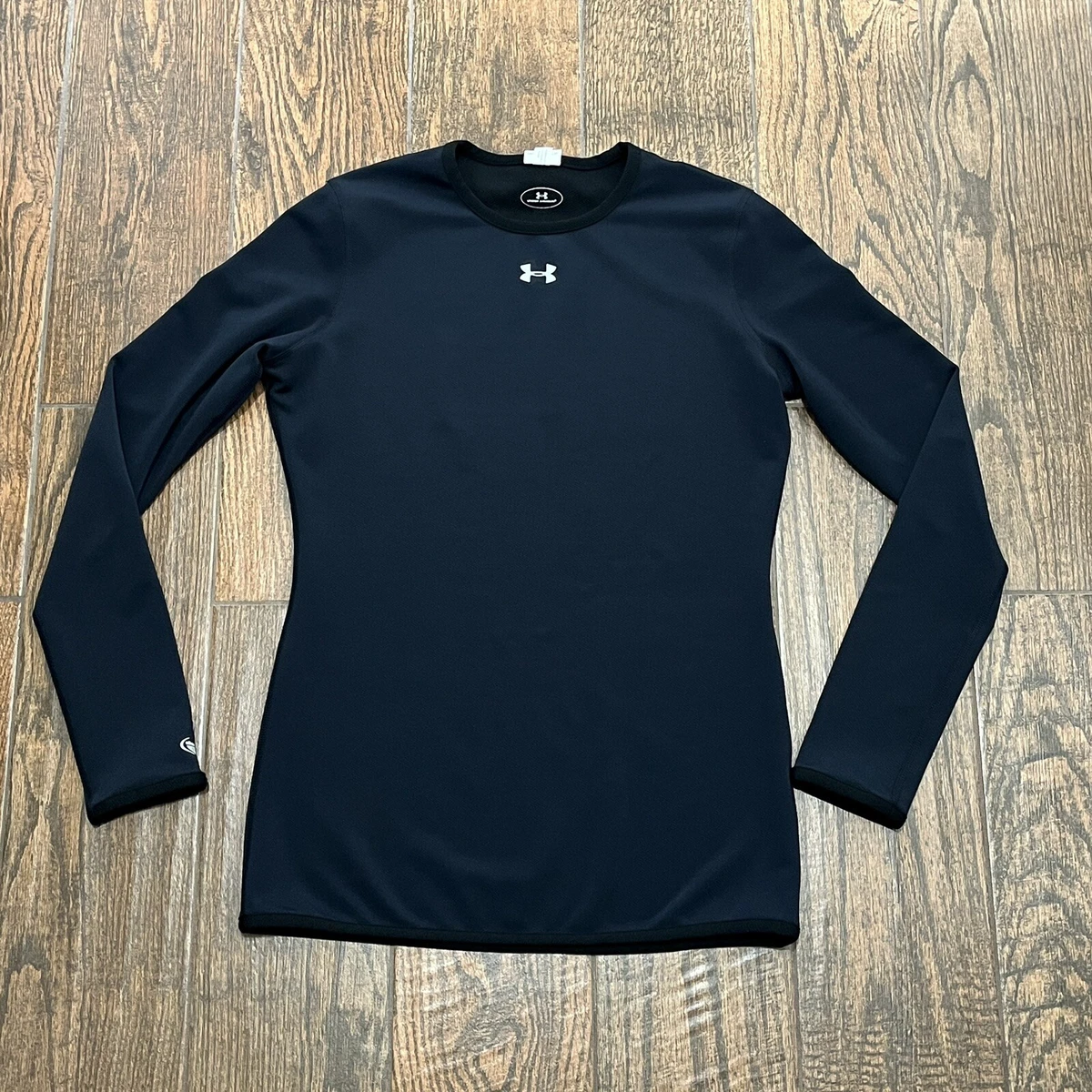 norte pronóstico dinero Womens Under Armour Allseasongear Black Longsleeve Shirt Sz. L | eBay