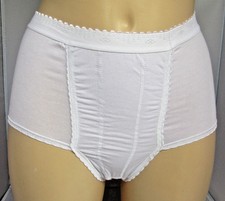 Control Maxi Pant Brief Knickers Girdle White UK8 D1