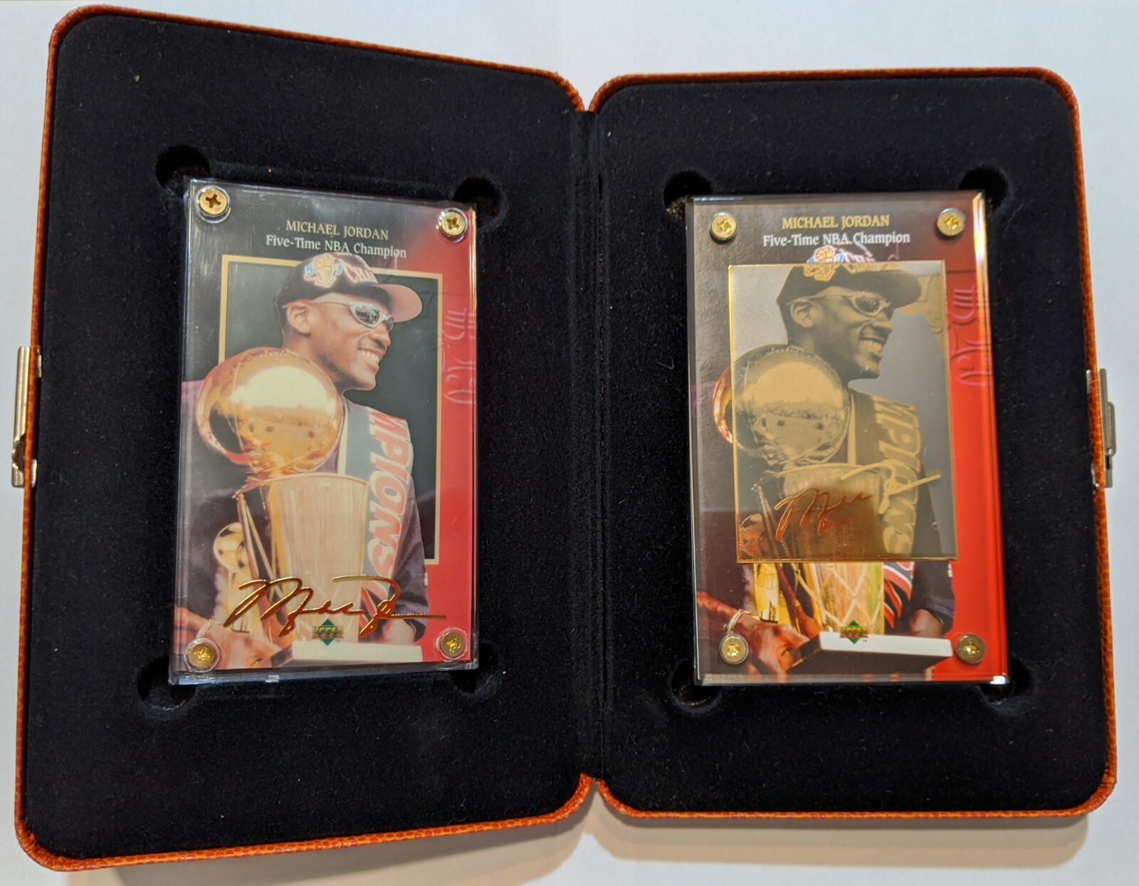 Michael Jordan 24k gold collectible with box | eBay