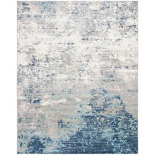 SAFAVIEH Brentwood BNT822F Light Grey / Blue Rug