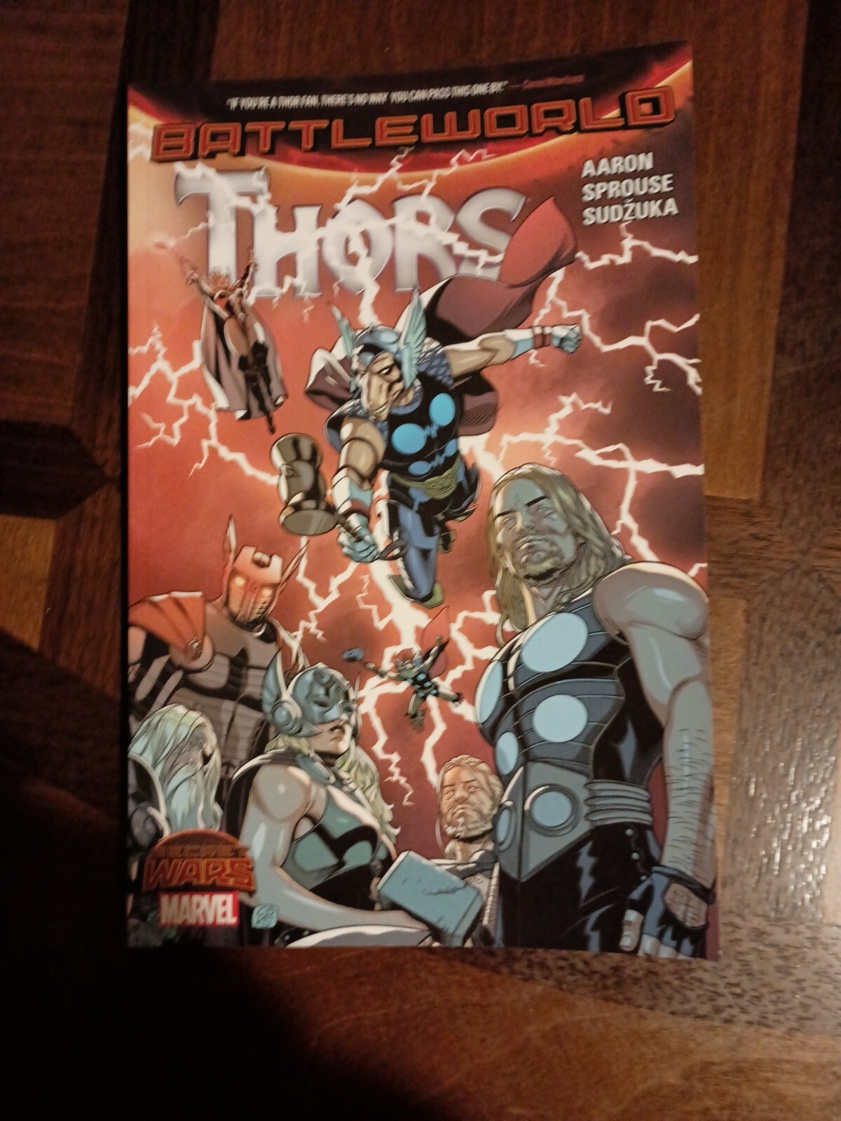 Thors #1 Battleworld (2015) 9.4 NM Marvel Key Issue Secret Wars Comic Book