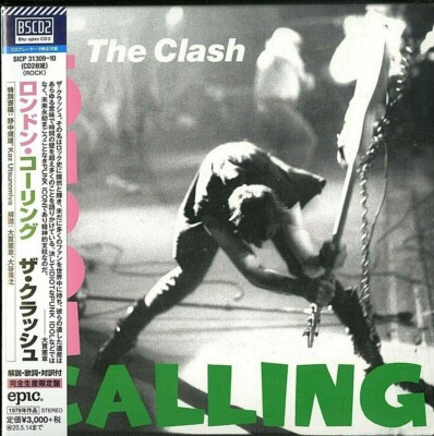CD The Clash  2CD BSCD2 London Calling  40th Anniv. Ed Paper Slv. from japan