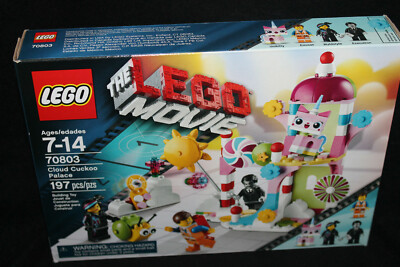The LEGO Movie CLOUD CUCKOO PALACE 197 pcs 4 MINIFIGURES Unikitty