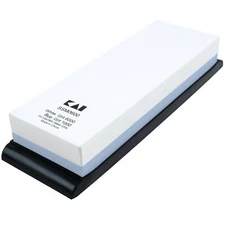 Shun 1000/6000 Grit 2-Sided Combination Whetstone Water Stone - Knife Sharpener 