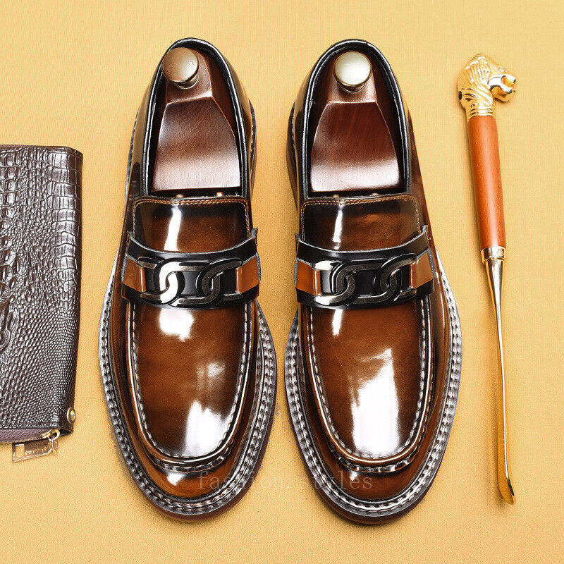SAOLA Mocassini da uomo scarpe eleganti in vera pelle scarpe eleganti matrimonio casual business scarpe slip on