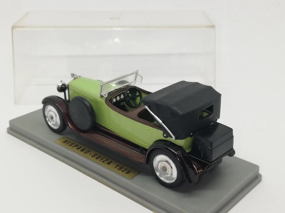 ⭐️vintage 1967 - SOLIDO Age d'Or n°145 - HISPANO SUIZA H6B 1926 verte - 1/43⭐️ - Photo 4/4