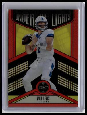 2023 Legacy Will Levis Orange 90/149 Under the Lights Rookie RC-12