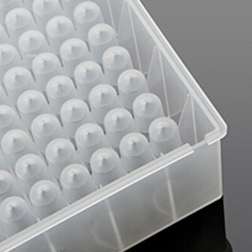 2.2mL Deep Well Plates, Square Wells, V Bottom, Non-Sterile, 10/Pk, 50/Cs - Picture 2 of 2