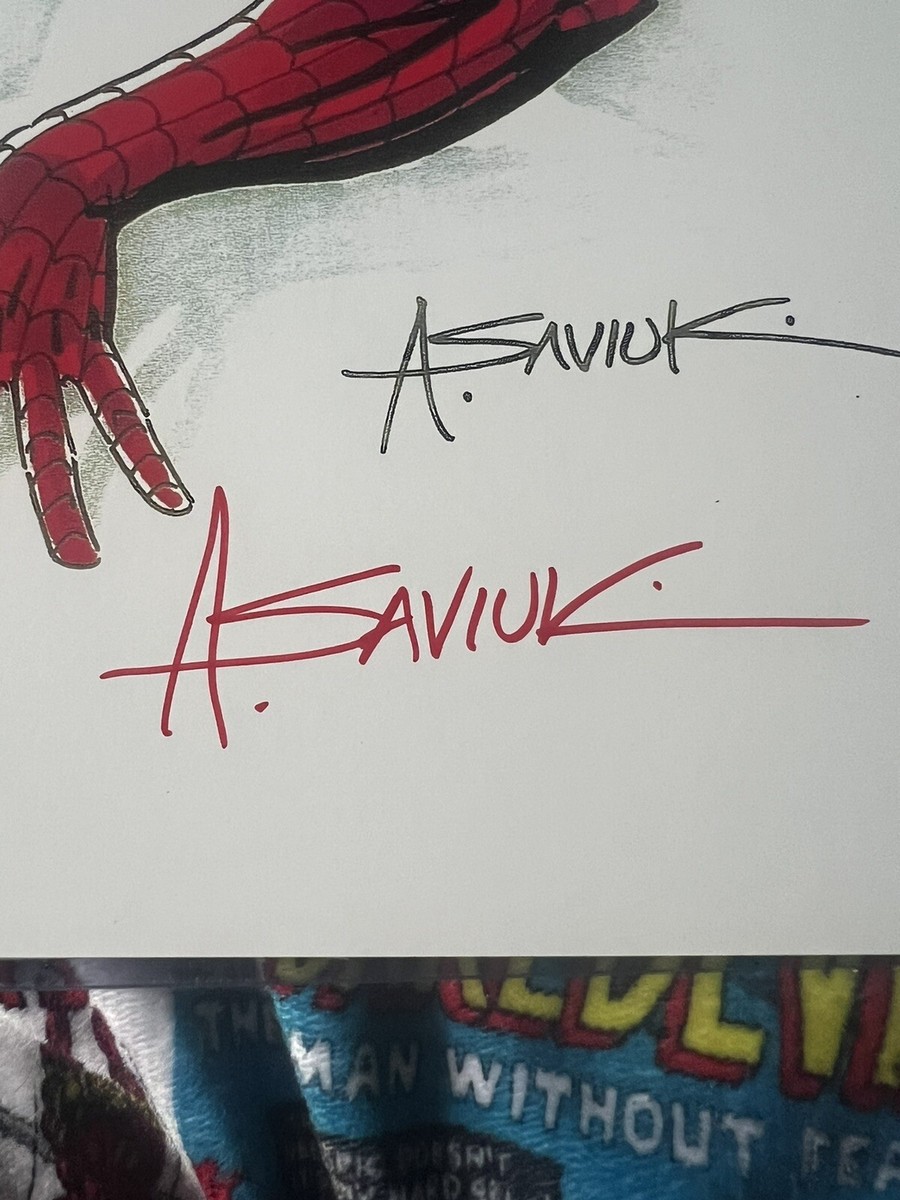Alex Saviuk Signed Spider-Man 11x17 comic art print | eBay