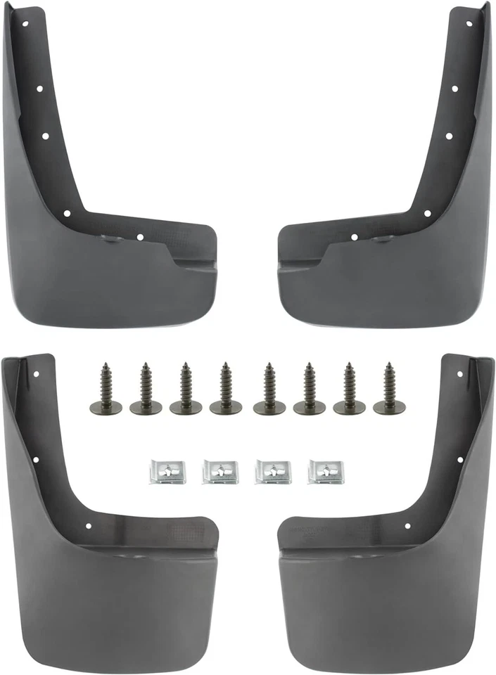 Compatível com Jeep Liberty KK 2008 - 2012 Protetores de lama protetores contra respingos traseiros dianteiros - Imagem 2 de 4