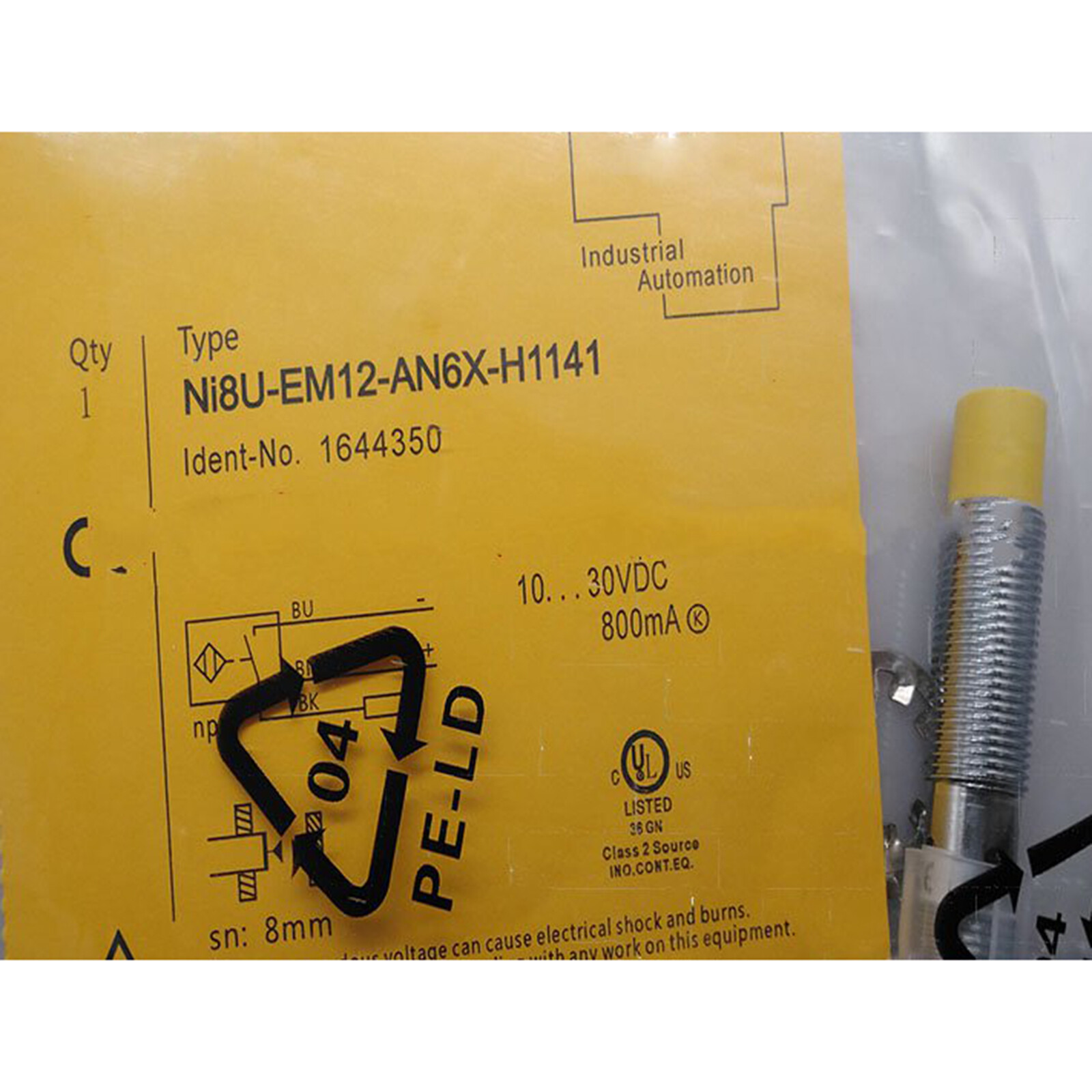 1PC Turck Ni8U-EM12-AN6X-H1141 Inductive Sensor Ni8UEM12AN6XH1141 New