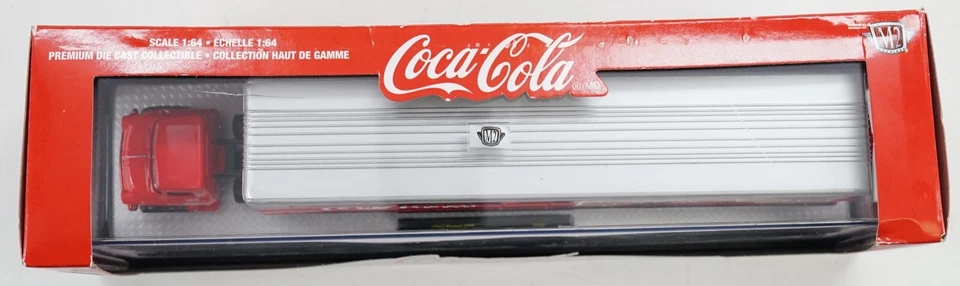 M2 Machines Coca-Cola 50's Soda Fountain Truck W/ Car 1:64 Die Cast Chase LE 750 - Image 2 of 4