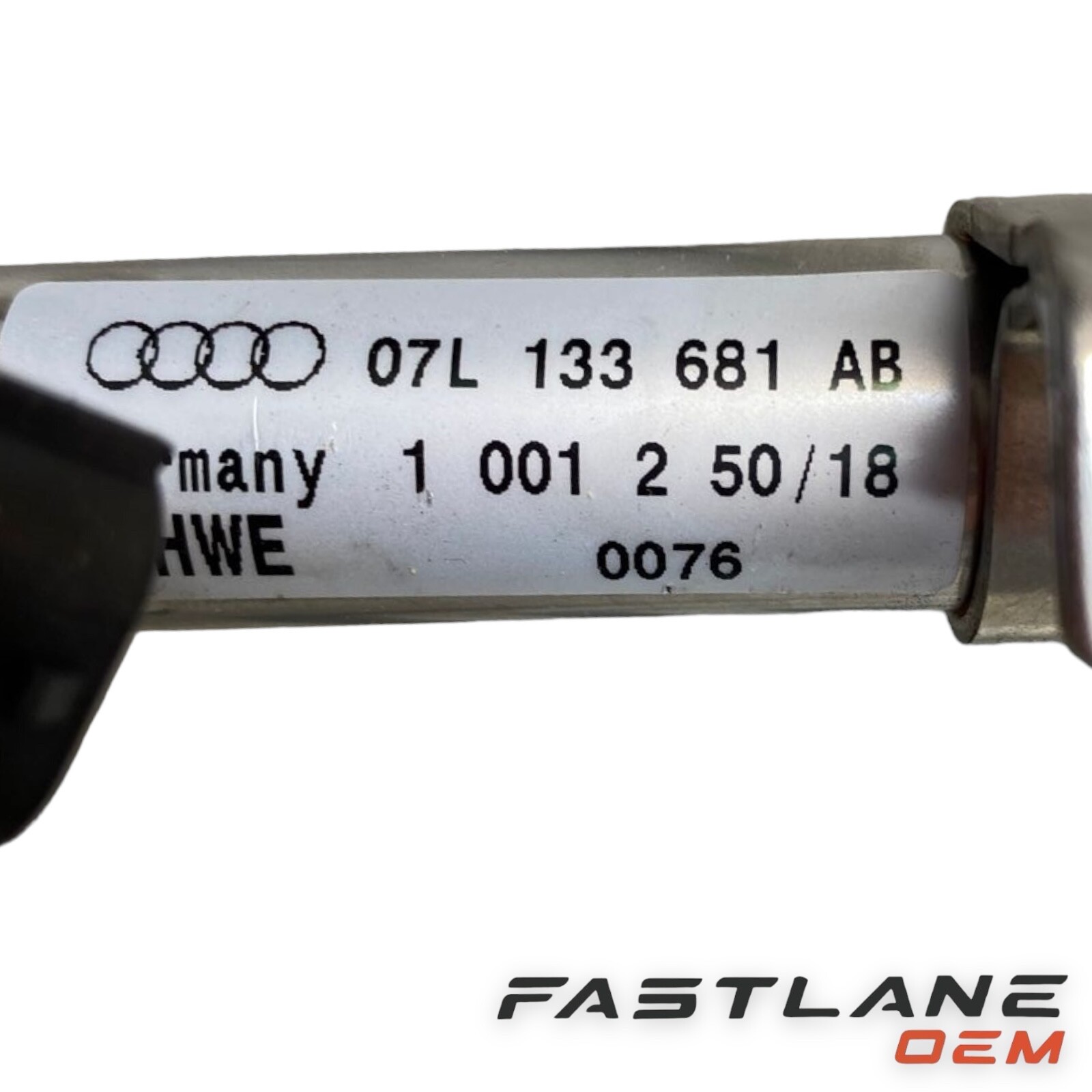 2017-2020 AUDI R8 RIGHT MPI FUEL INJECTORS RAIL OEM 07L 133 681 AB