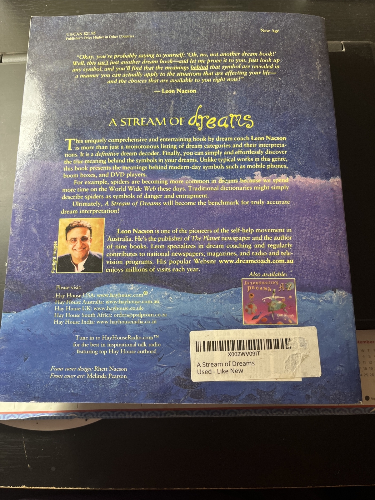 A Stream Of Dreams Book By Leon Nacson Ebay