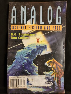 Analog Science Fiction Magazine March 2002 HG Stratmann Ron Collins