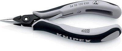 KNIPEX Tools - Relay Adjusting Pliers, Multi-Component (3452130ESD)