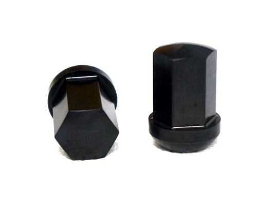 Plug Nut R14 14x1.5 R14 HEX19 Black Titanium Lug Nuts Closed End Porsche 20pcs | eBay