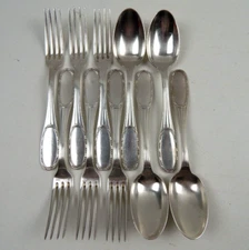 ERCUIS ARTOIS Silverplated Flatware Silverware 6 Dinner Forks & 4 Spoons READ!!