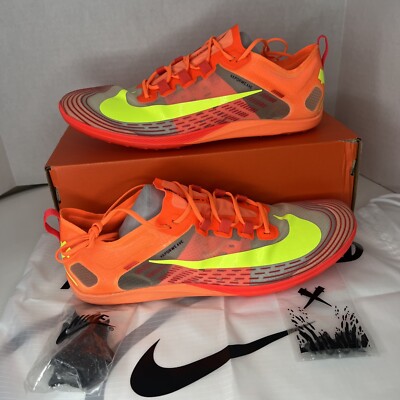 Nike Zoom Victory XC 5 Cross Country Cleats Shoes Orange AJ0847-801 Mens Sz 12.5