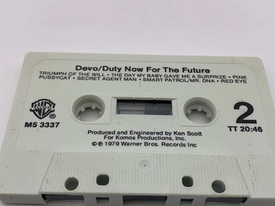 Devo Duty Now For The Future Cassette Tape 1979 Warner Brothers M5 3337 — 第 4/4 张图片