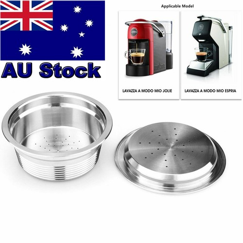 Steel Exquisite Reusable Coffee Capsules For LAVAZZA A MODO MIO JOLIE /  ESPRIA A | eBay