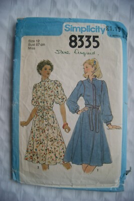 Simplicity Pattern Nr. 1978 8335 Misses Kleid, Gr. 12