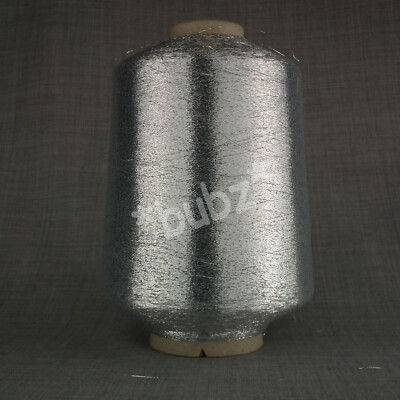 SCHWER ZU FINDEN SILBER LUREX METALLIC GLITZER GARN 500g KONE MASCHINENSTRICKEN FEIN