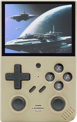 RETRO GRAY D-R35 PLUS Retro Handheld Game Console 64GB Pre-Installed Games