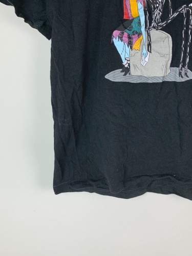 Nightmare Before Christmas T-Shirt Womens XL Black Graphic Regular Fit Casual - Picture 12 of 16