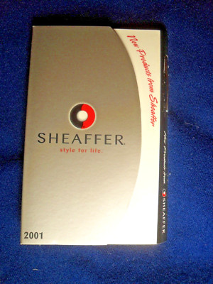 Sheaffer Pen Sales Kit With Delta Grip Pen From 2001 But NEW Salesman Sample